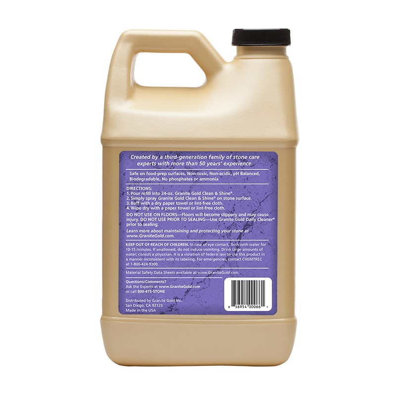 Granite Gold Clean & Shine® Refill Case of 6 Granite Gold Services