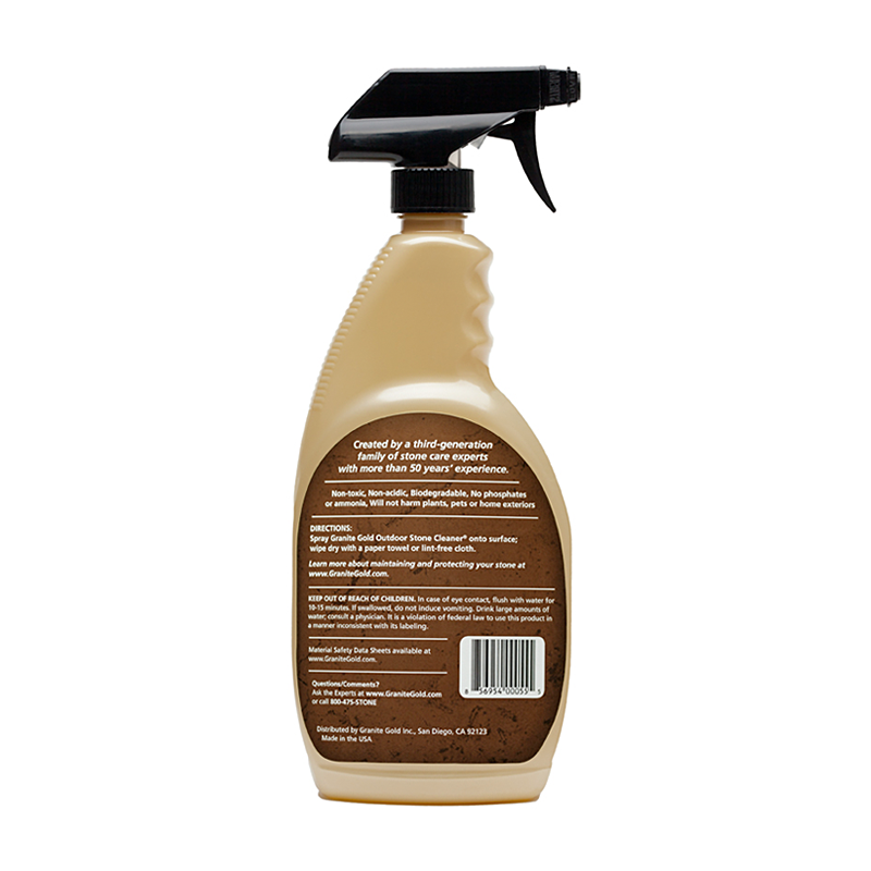 Granite Gold Outdoor Stone Cleaner® 24 oz. Case of 6 Granite Gold